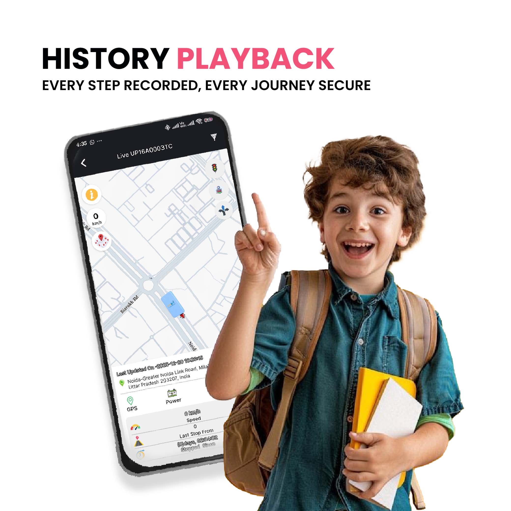 2G ID Card GPS Tracker – Real-Time Location Tracking | SOS Alerts Compact & Lightweight