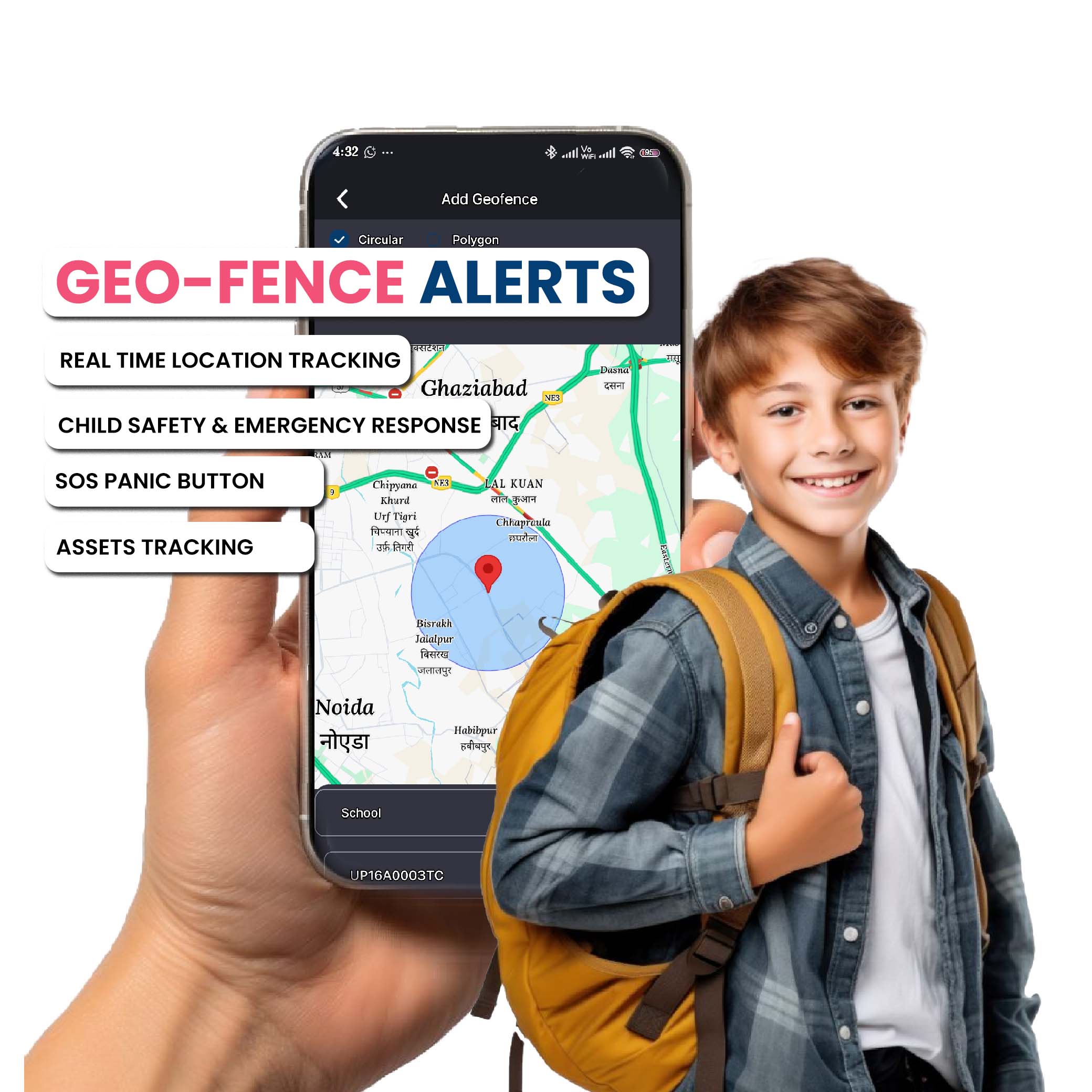 2G ID Card GPS Tracker – Real-Time Location Tracking | SOS Alerts Compact & Lightweight